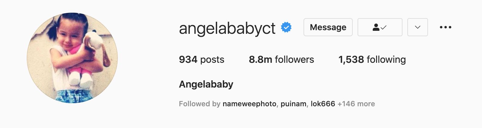 盘点ig坐拥百万粉丝的14位香港女艺人❗️baby冠军宝座巩固🏆