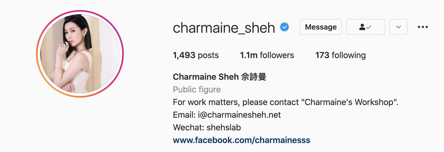 盘点ig坐拥百万粉丝的14位香港女艺人❗️baby冠军宝座巩固🏆