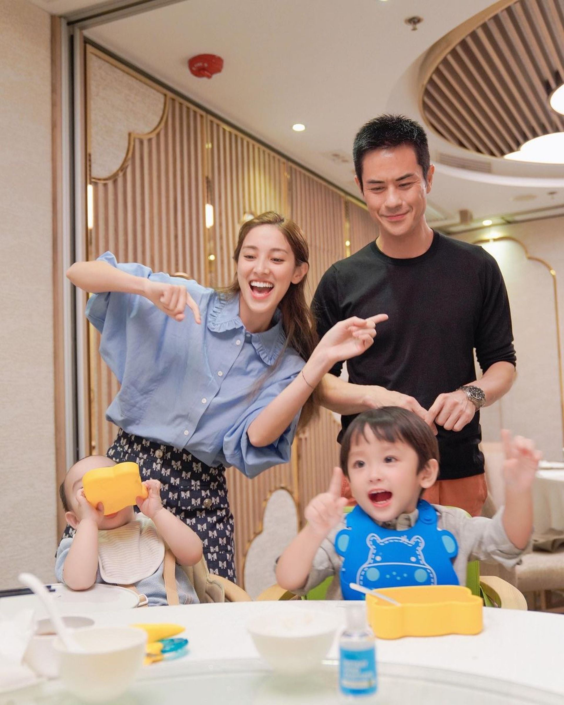 盘点圈中5位暖男爸爸❗️陈展鹏只要不需开工就会陪孩子🔥