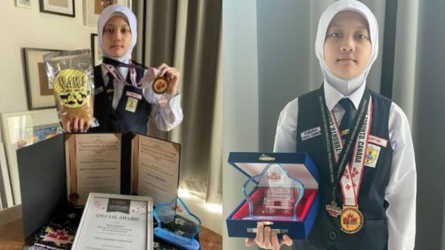 inovasi kanak-kanak 11 tahun dapat pengiktirafan anugerah antarabangsa, menang tiga pingat emas