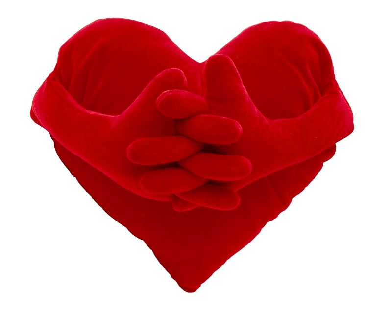 IKEA’s red heart pillow hug