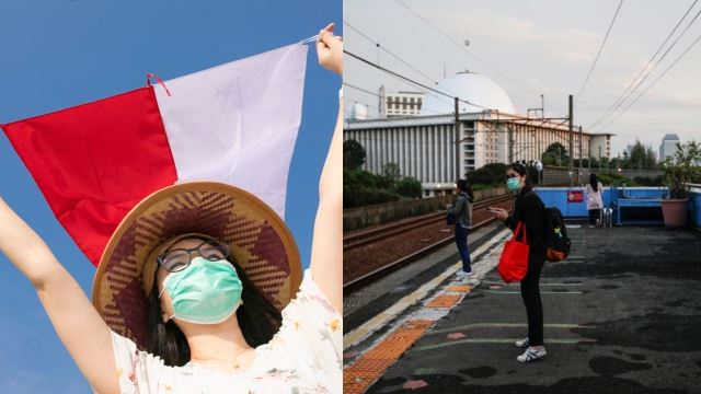 pakai pelitup muka jika mahu selfie! indonesia keluar arahan baharu kepada semua pelancong