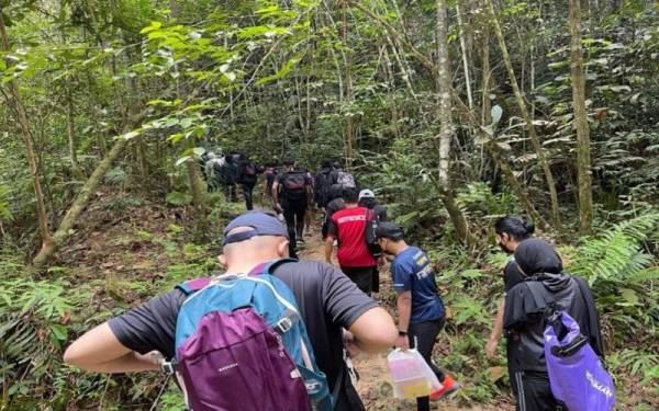 diberi betis hendak peha