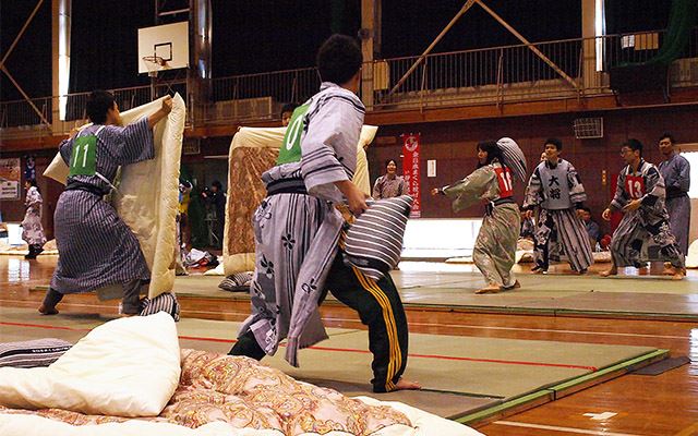 pillow fighting is a recognised sport in japan with a national-level championship!