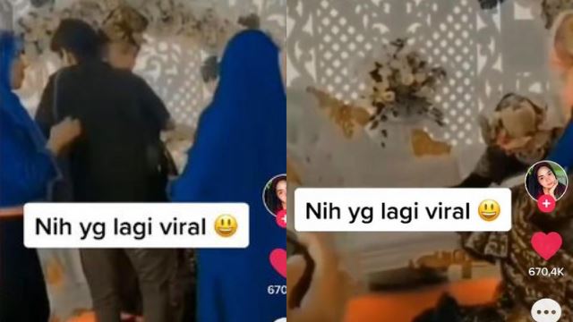 majlis perkahwinan didatangi bekas kekasih, pengantin perempuan menangis histeria hingga pengsan
