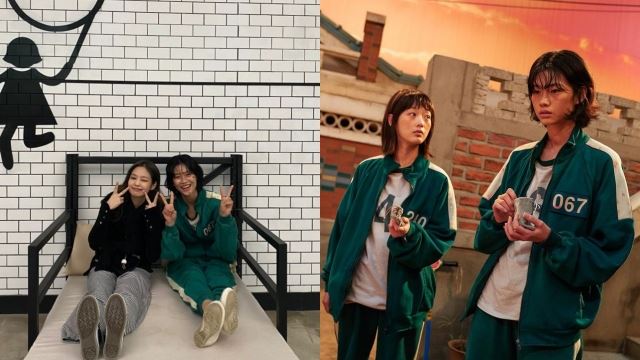 jennie blackpink selamba lepak dengan pelakon ‘squid game’ jung ho yeon di set penggambaran