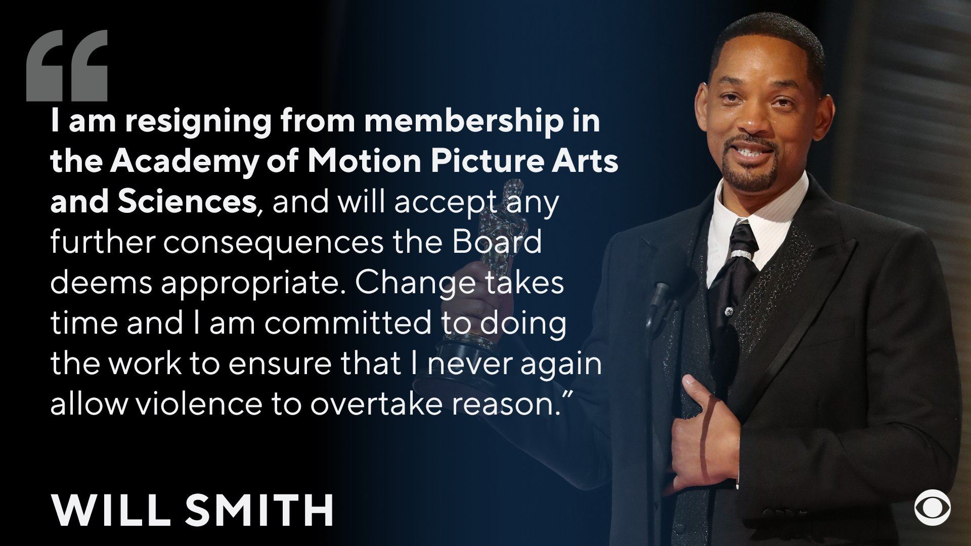 【娱乐】威尔·史密斯谢罪宣布：辞退美国影艺学院会员？！ 