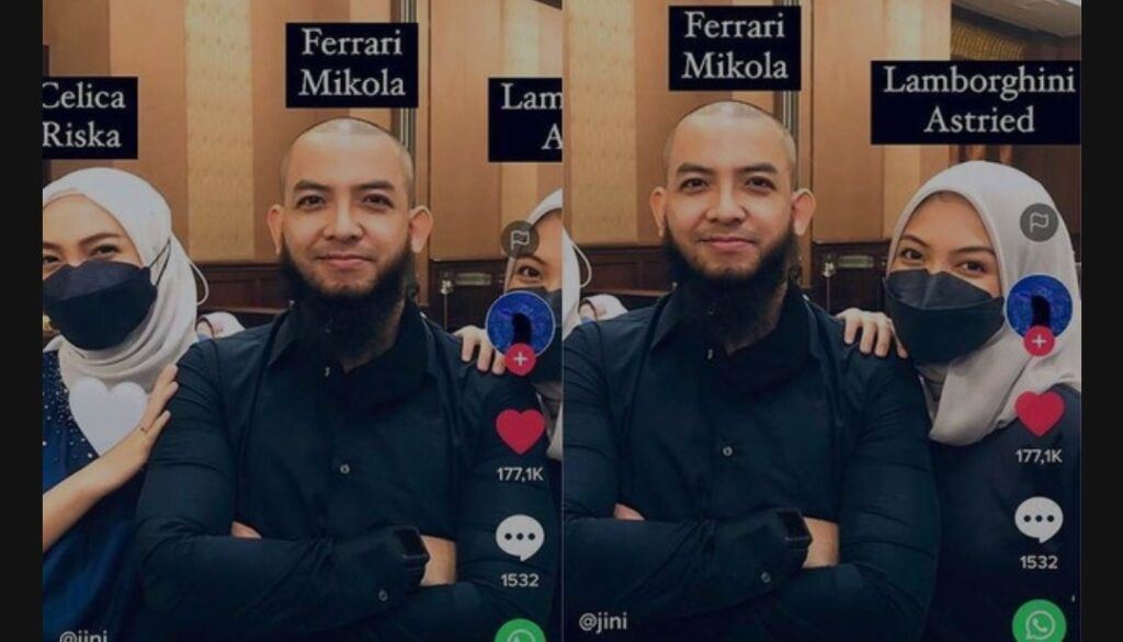 tiga beradik punyai nama sama dengan kereta sport - lamborghini, celica, ferrari