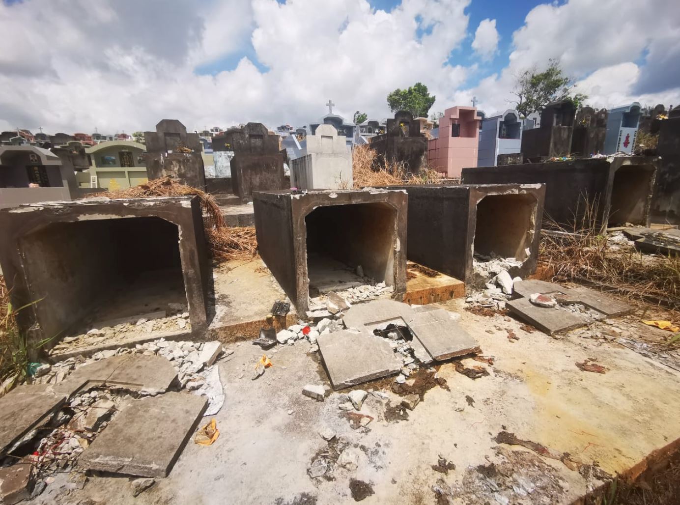 sibu families found cemeteries opened and bodies of their loved ones missing