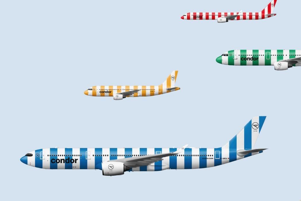 ada sebab kenapa syarikat ini perkenal pesawat corak gula-gula