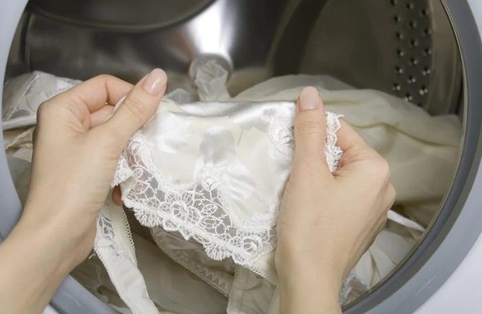 basuh telekung seeloknya guna tangan atau mesin?