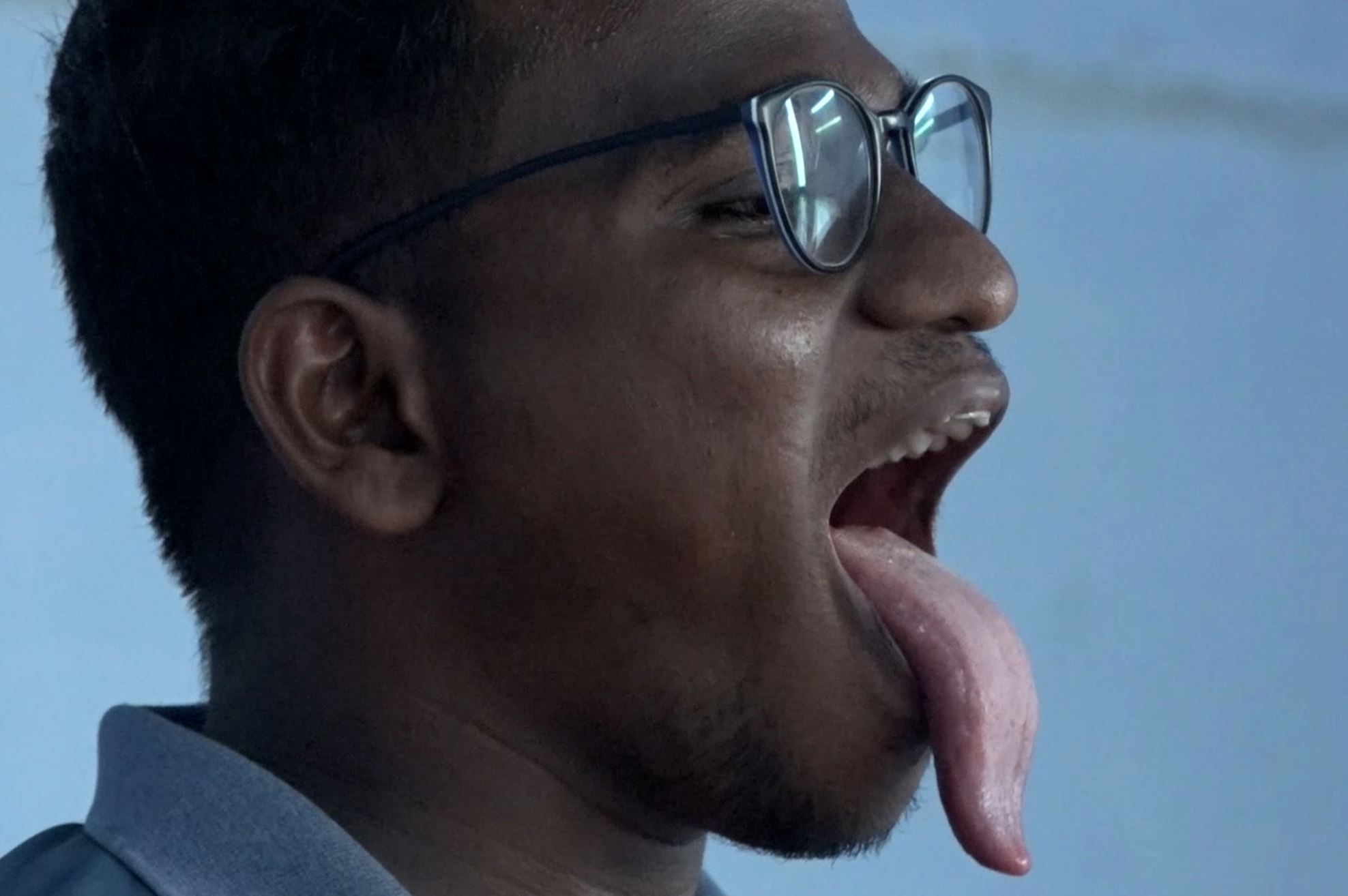 student in india has 10.8 centimeter long tongue, probably the world’s longest!