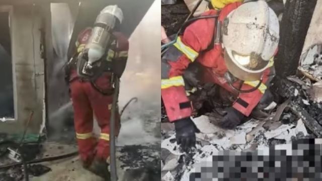 menyayat hati! kanak-kanak 12 tahun ditemui rentung dalam kebakaran