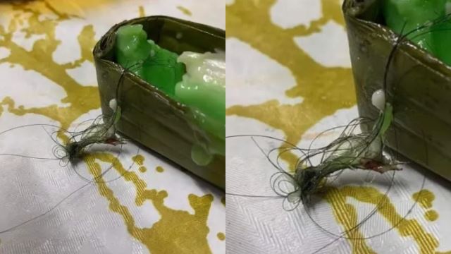 kecoh! individu berang jumpa gumpalan rambut dalam kuih limas, jabatan kesihatan jalan siasatan