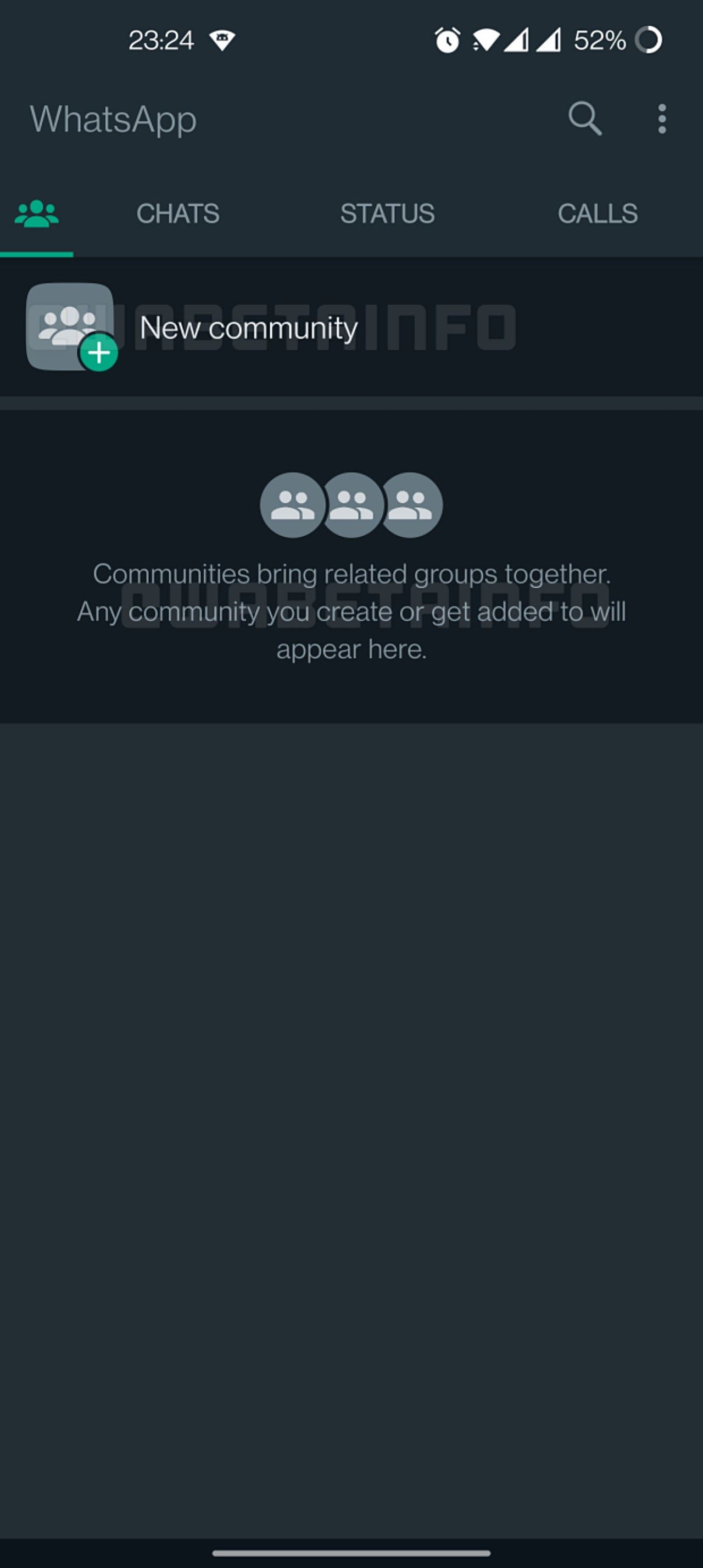 selepas whatsapp group, mungkin akan ada whatsapp community pula