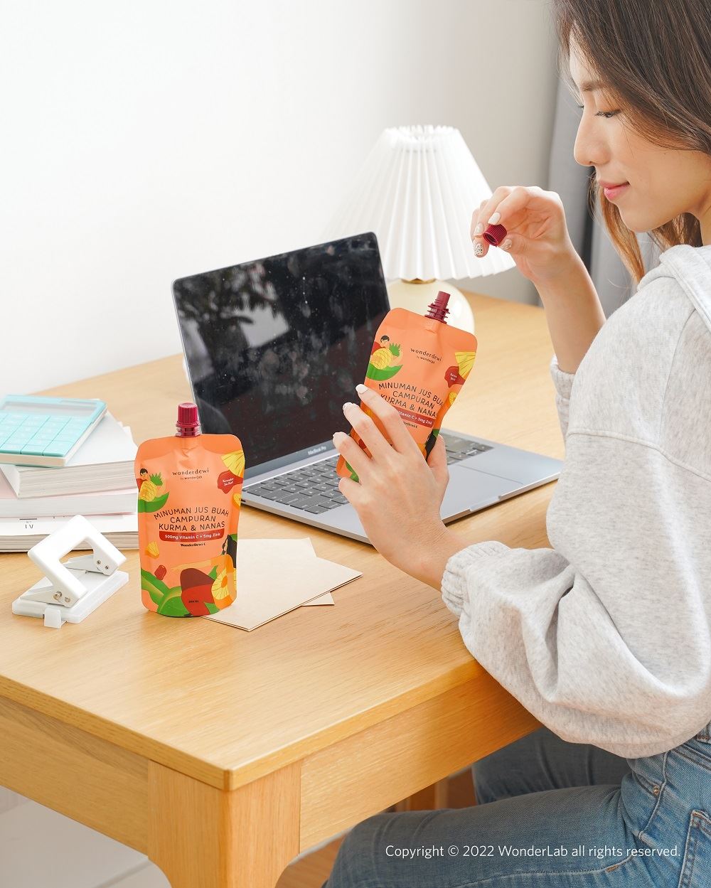 WonderDewi vitamin c drinks packet