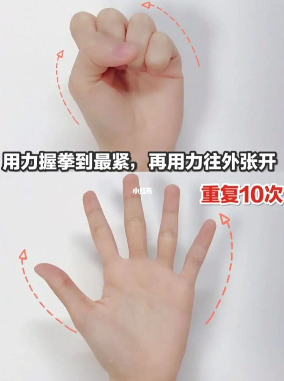 👋「手部养成操」每天六步骤❗️养成漫画手😘