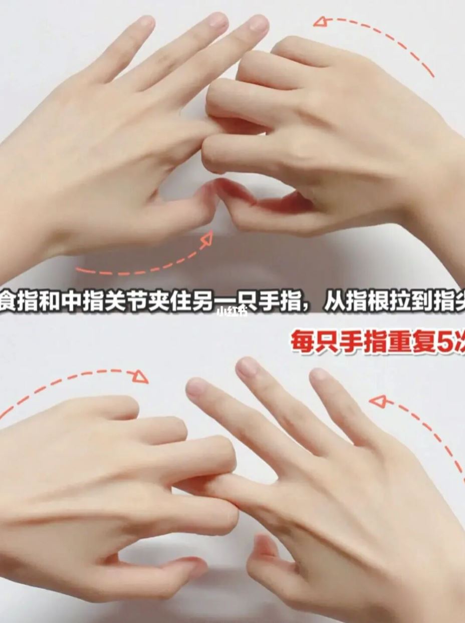 👋「手部养成操」每天六步骤❗️养成漫画手😘