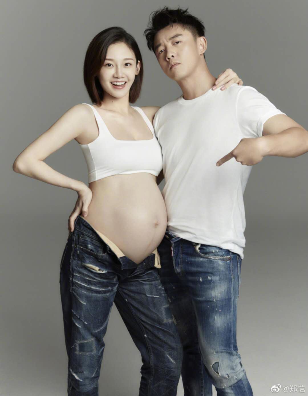 ❤️恭喜郑恺又要当爸爸了❗️苗苗晒产检影片官宣怀二胎👶