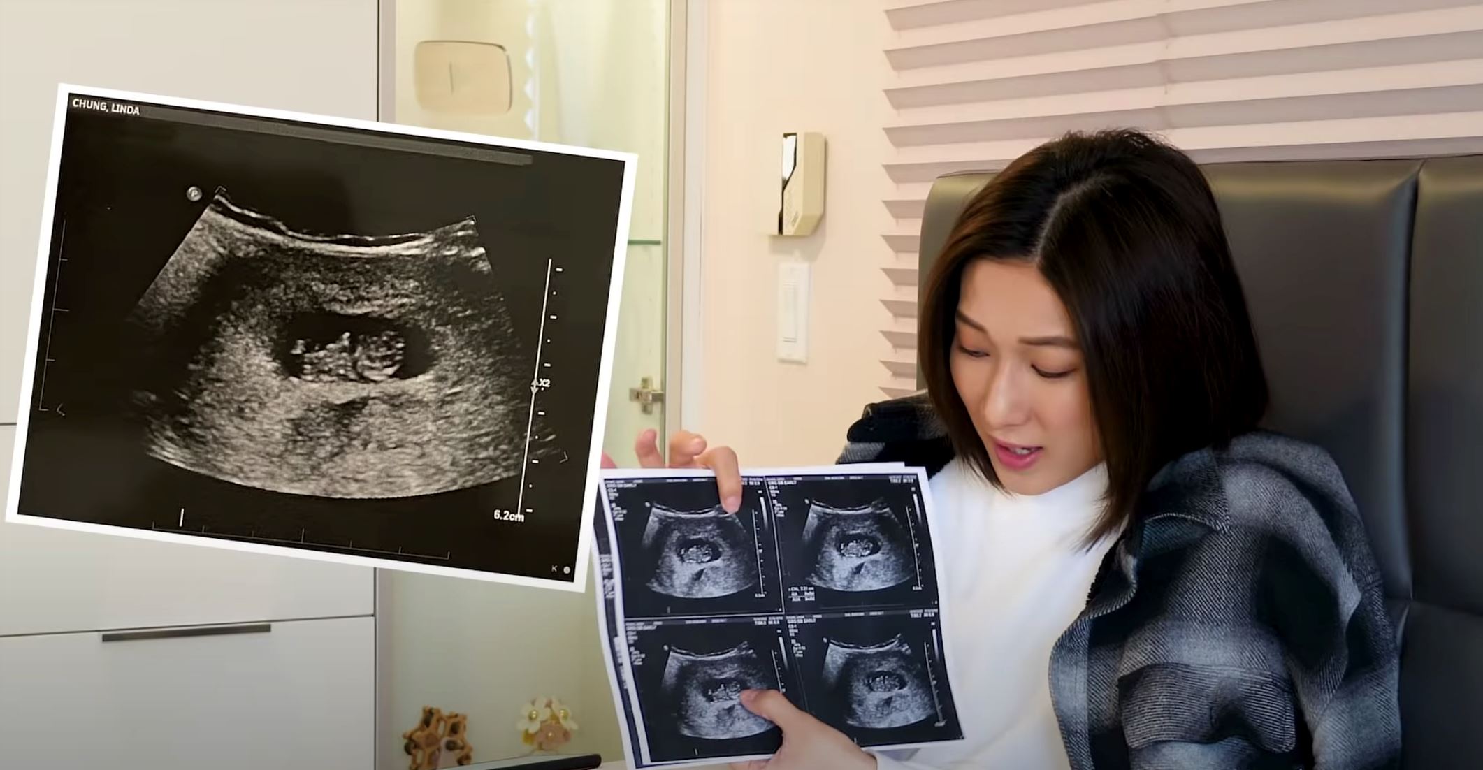 🤰【影片】钟嘉欣宣布「封肚」❗️怀孕三个月非常不舒服:情绪化睡不好😭