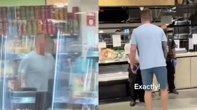 foreigner fined for not wearing face mask & spewing harsh words towards a security guard