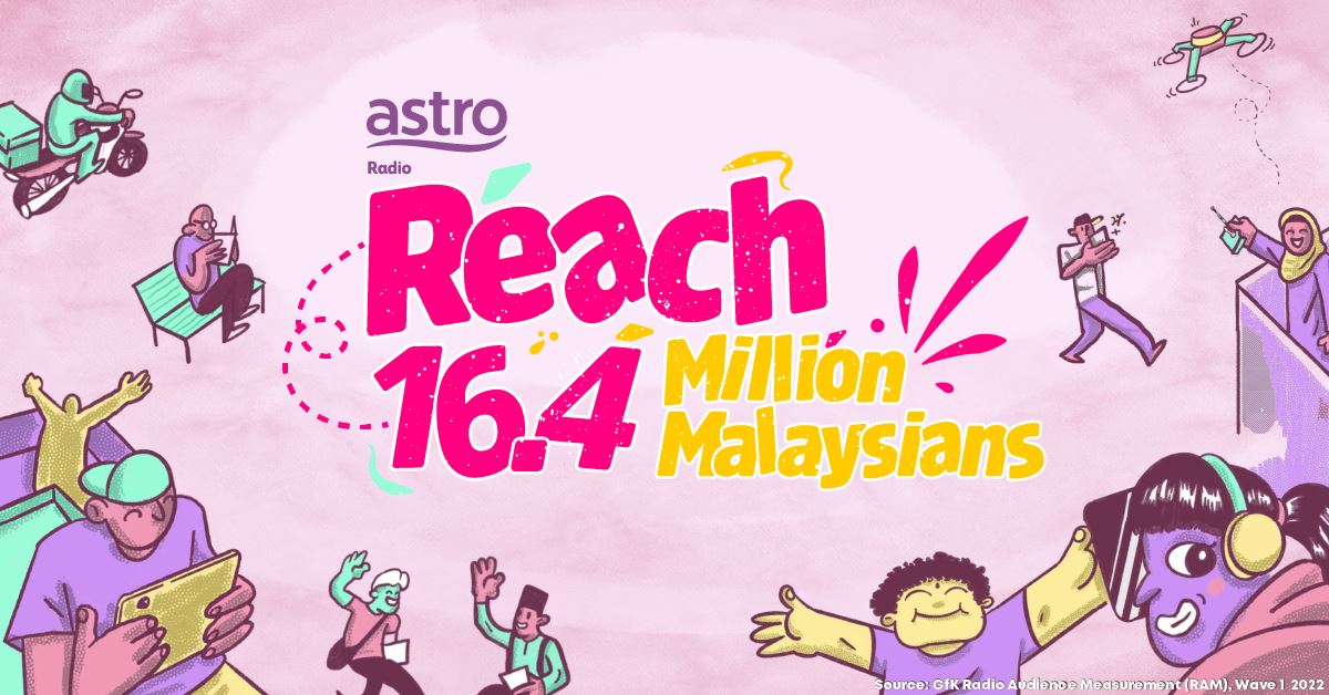 astro radio tingkat jumlah pendengar jadi 16.4 juta