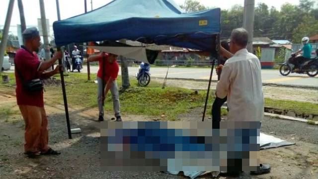 bas gerak sendiri ketika sibuk baik pulih, pemandu maut digilis bas miliknya