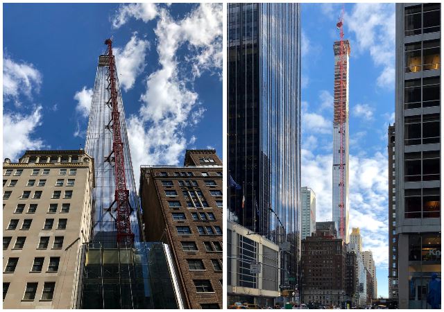 this skyscraper is so thin, it can sway in the air