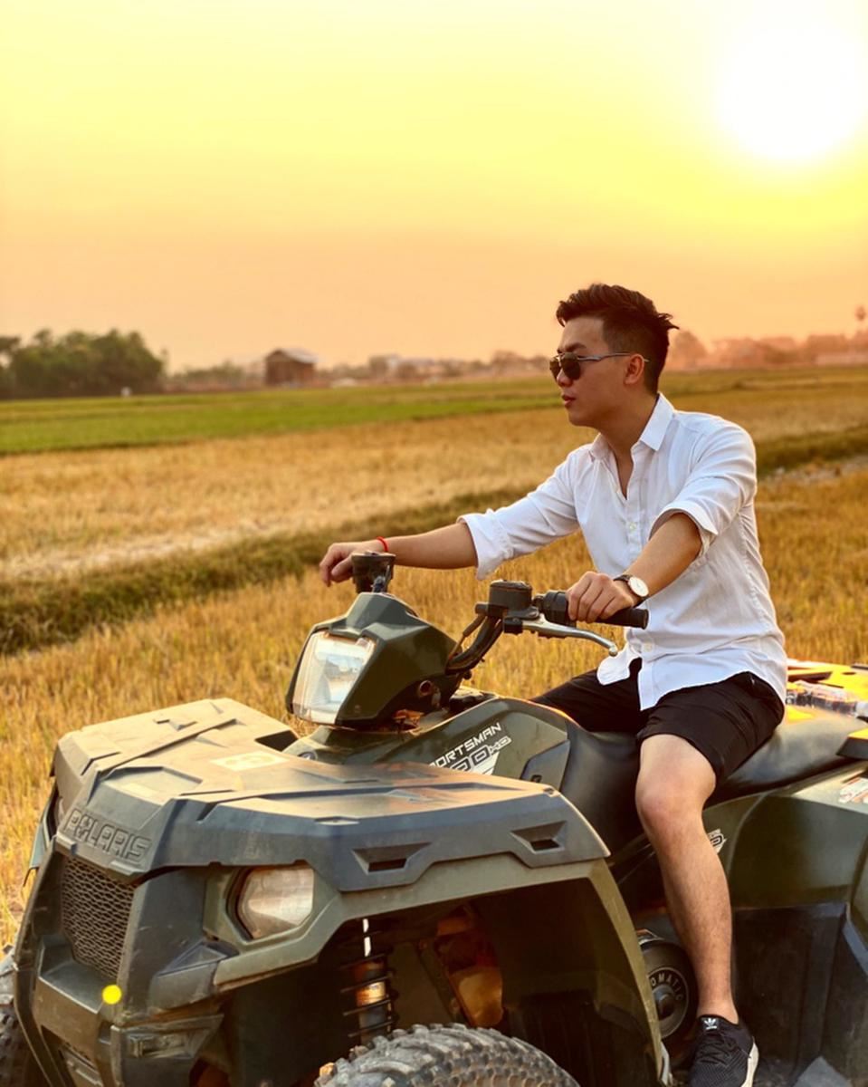 Sunset quad biking adventure