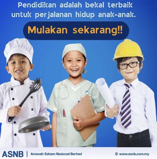 Simpanan ASB untuk anak sebagai tabung pendidikan