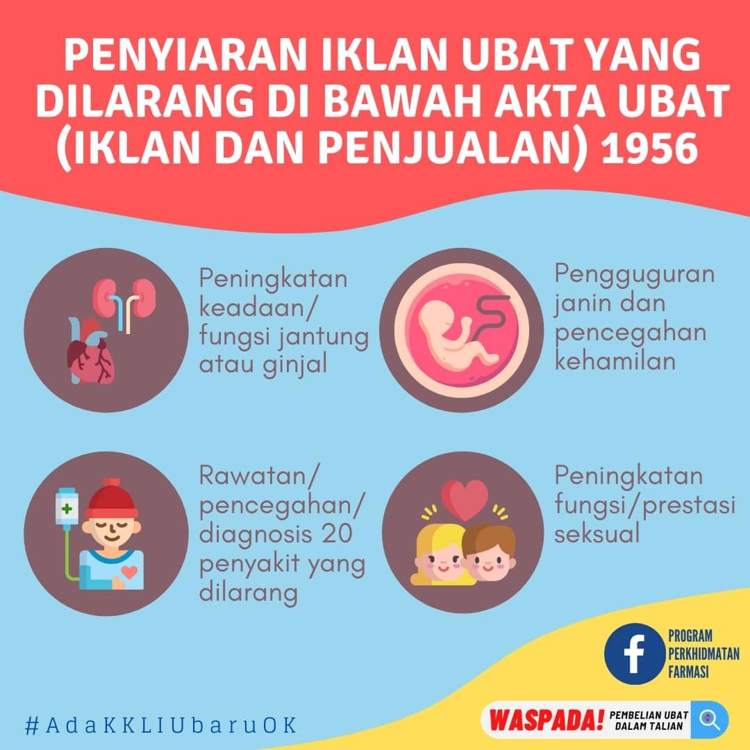 Penyiaran ubat yang dilarang oleh Kementerian Kesihatan Malaysia