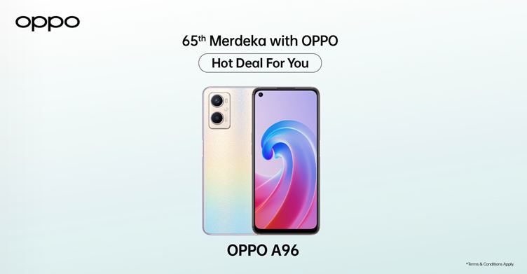 Hadiah sehingga RM2,000,000 sempena promo Merdeka OPPO