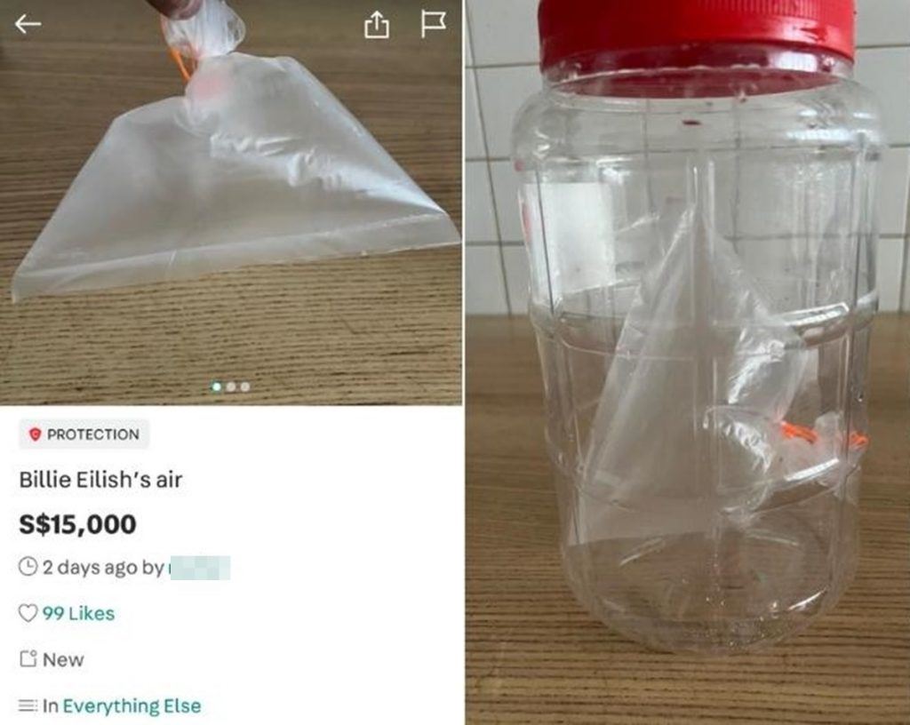 udara dari konsert billie eilish dijual pada harga rm48 ribu