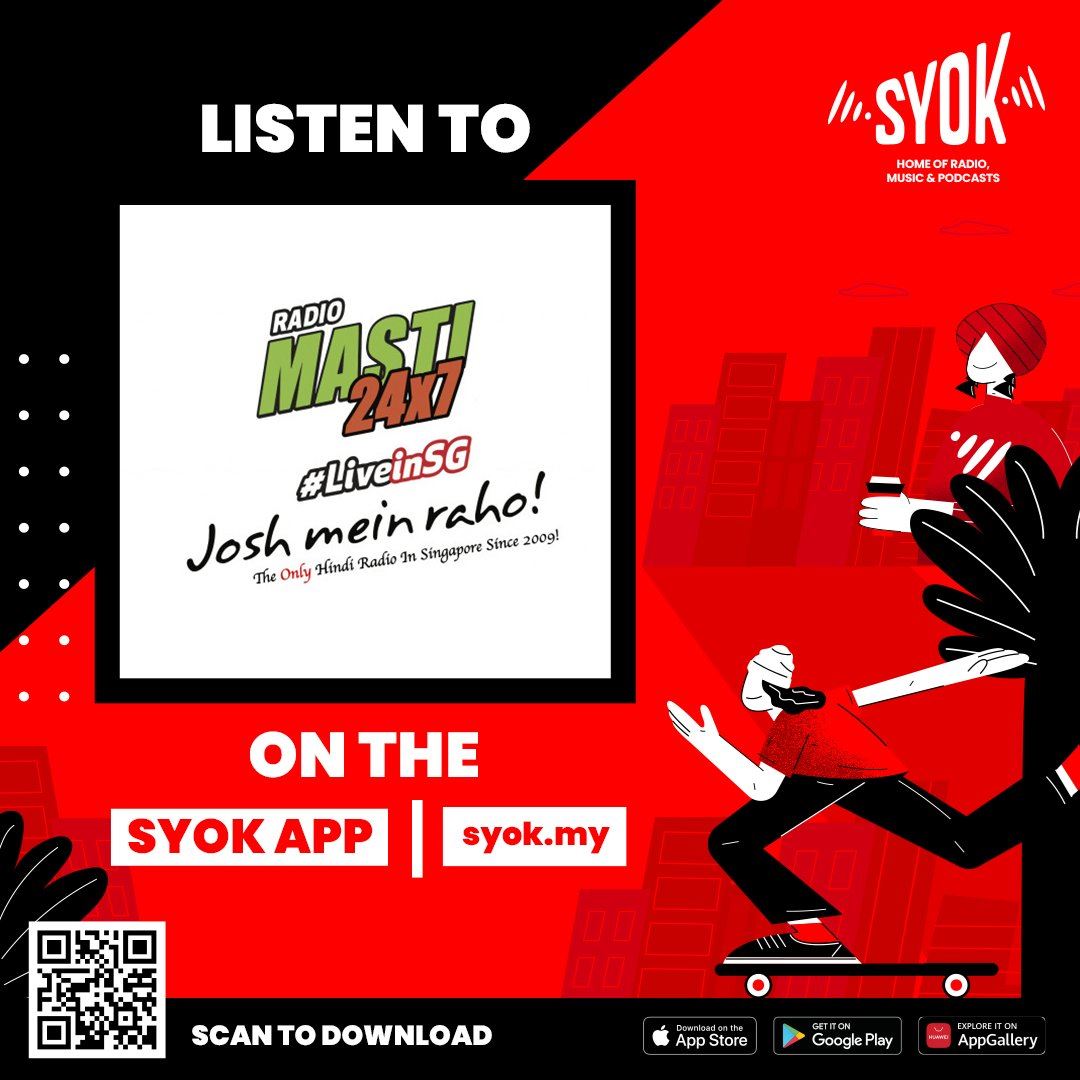 radio masti is now on syok! the first from singapore to partner with astro malaysia