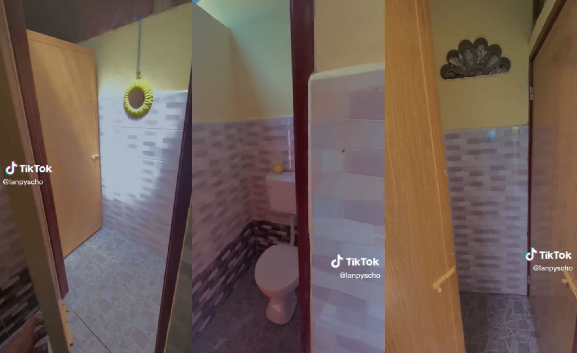 “escape room!” m’sians confused by this house layout, multiple doors just to get to the bathroom!