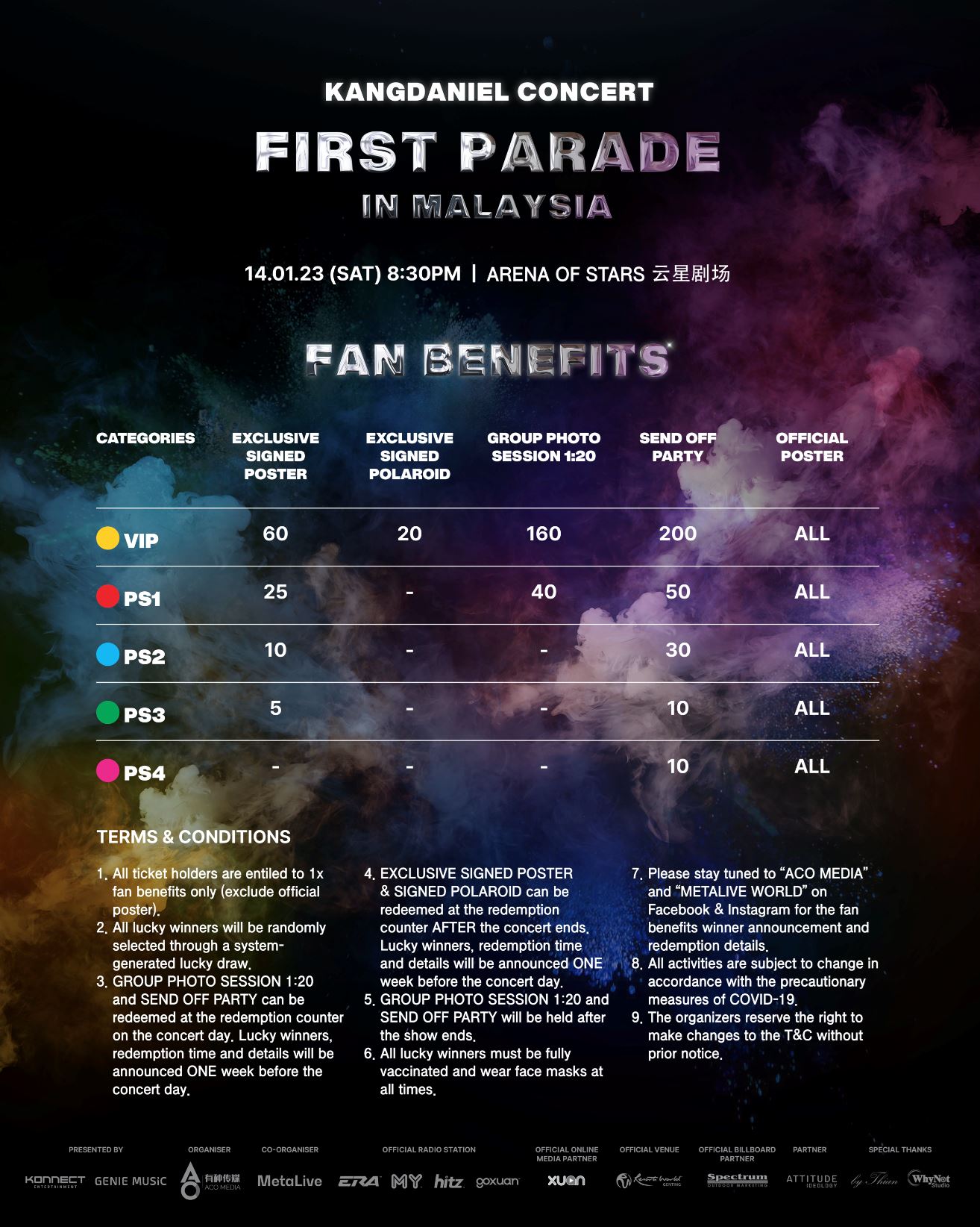 🇰🇷姜丹尼尔首次举办个人演唱会❗️大马站落在2023年1月14日🇲🇾