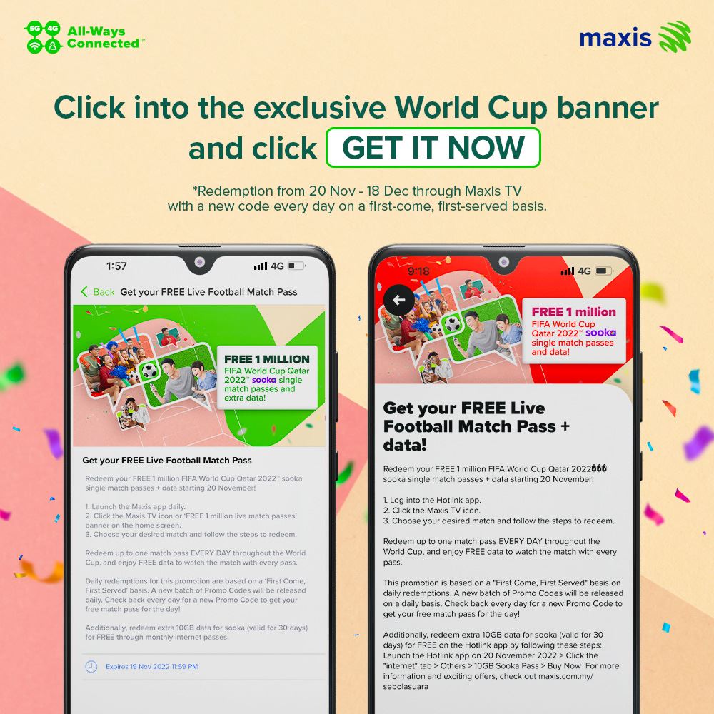Click on the World Cup banner and click Get It Now