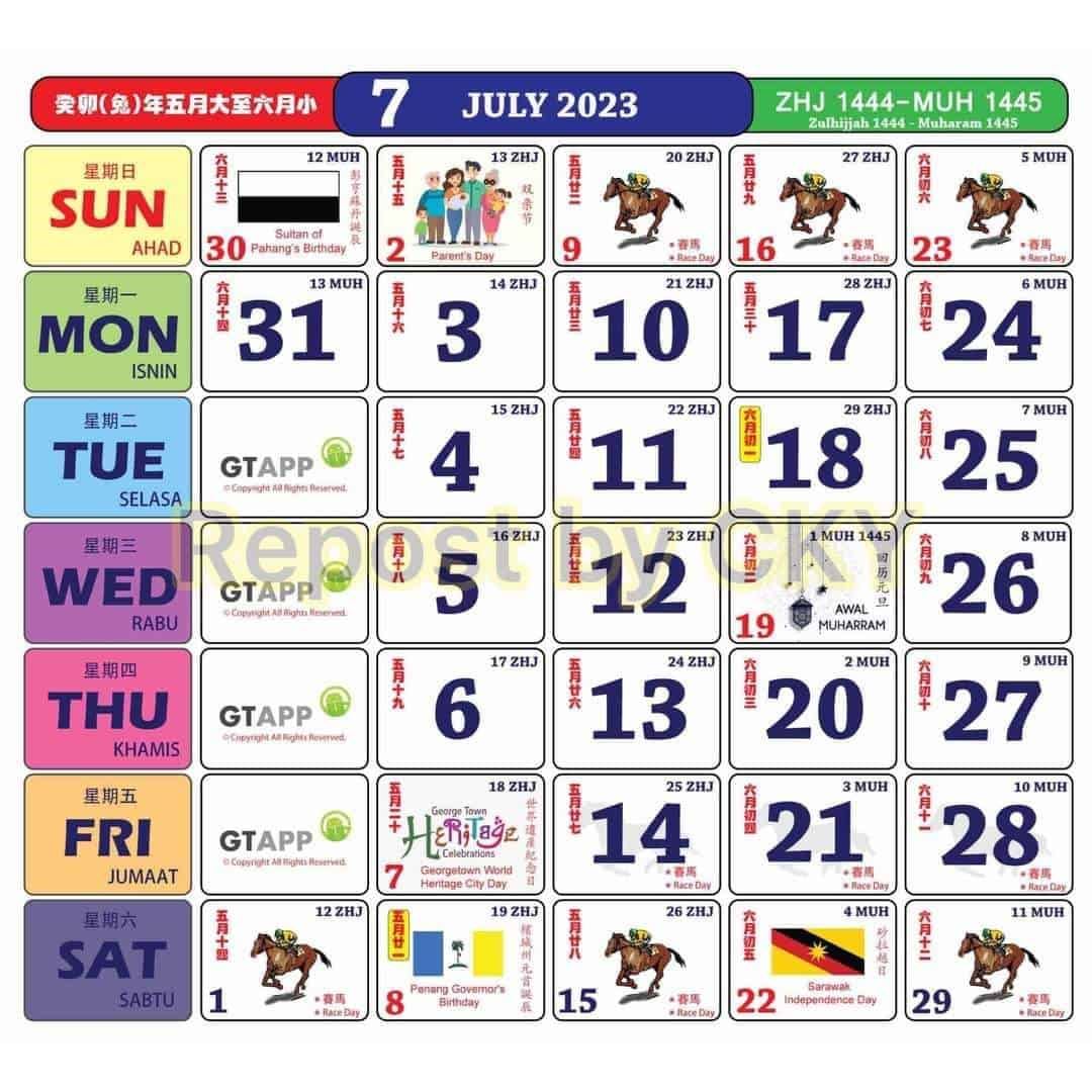 semak kalendar dan cuti umum malaysia tahun 2023 disini