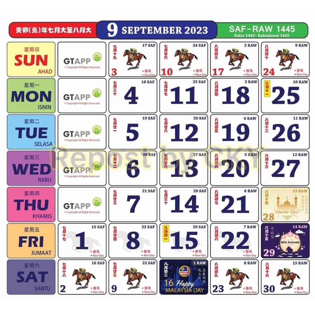 semak kalendar dan cuti umum malaysia tahun 2023 disini