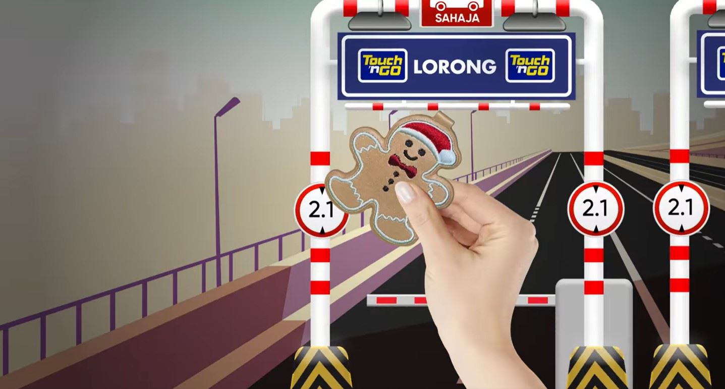 姜饼人钥匙圈可取代tng卡！同样功能还可以线上充值！