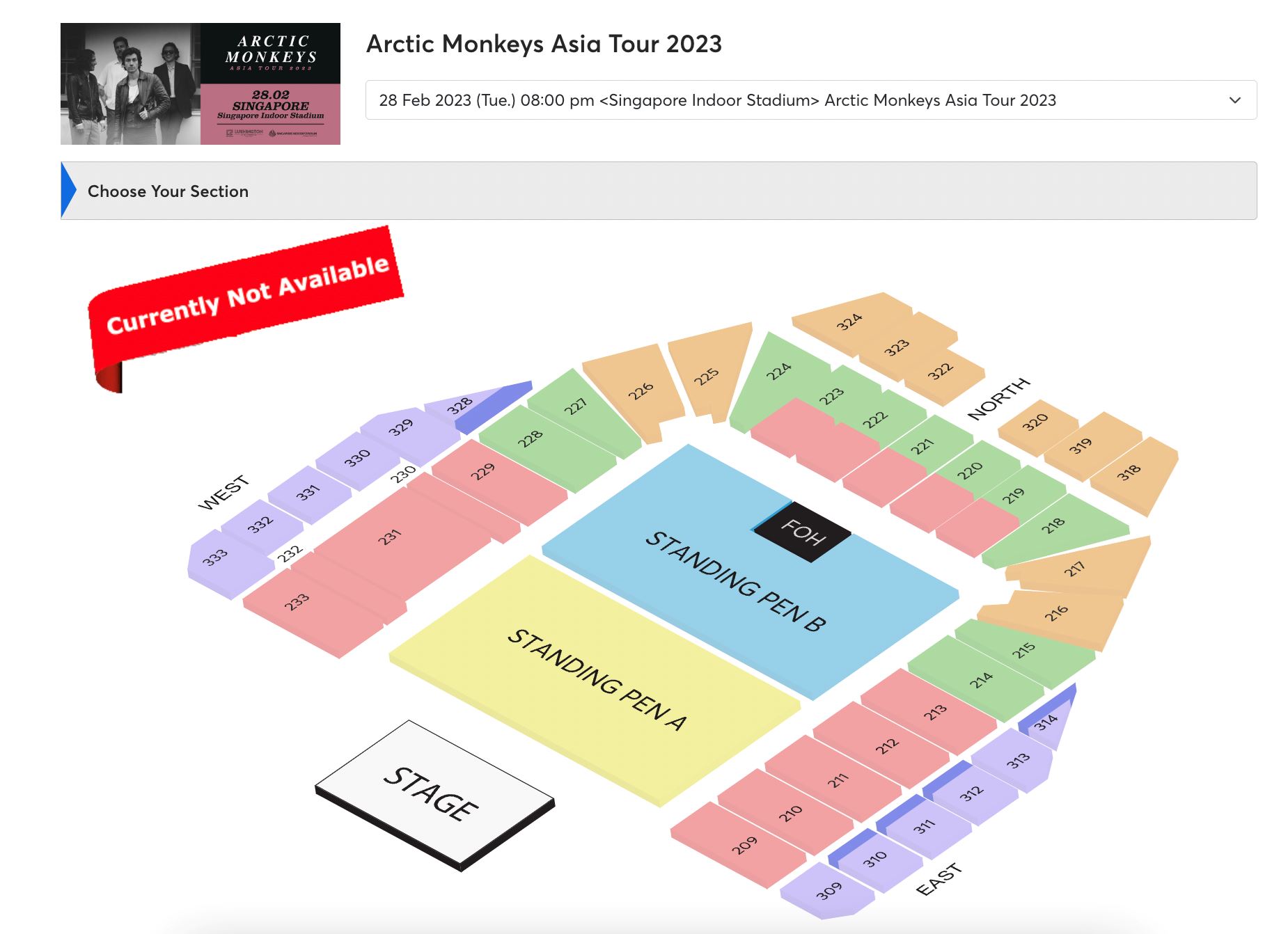 tiket konsert arctic monkey habis terjual dalam sejam, ‘scalpers’ jual balik 7 kali ganda!
