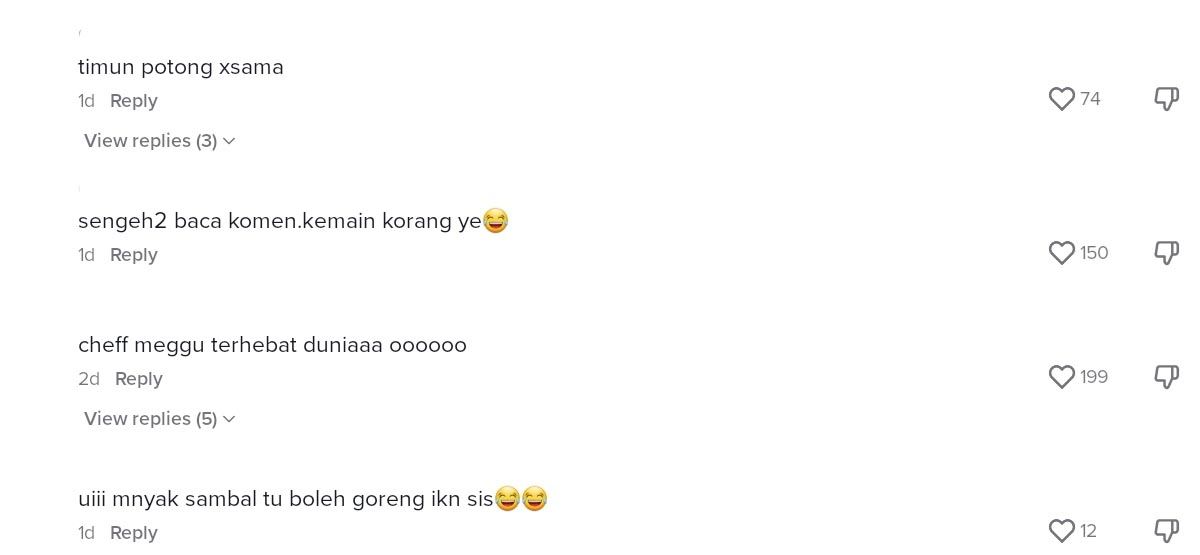 netizen kritik sheila rusly potong timun tak sama saiz [video]