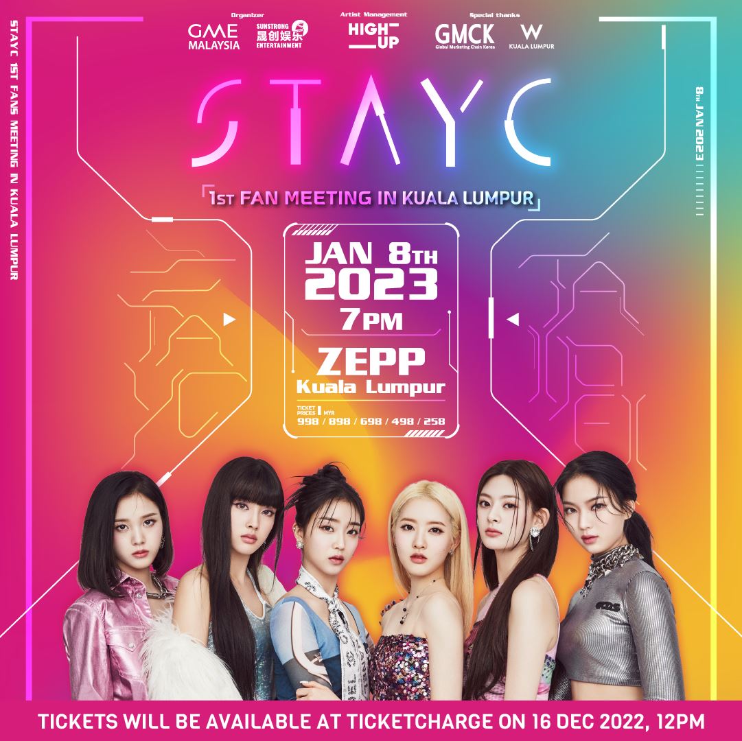stayc 1st fan meeting in kuala lumpur