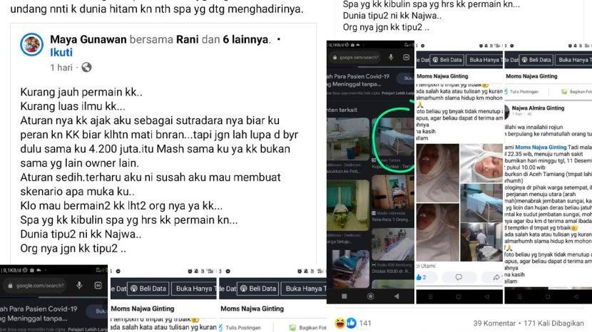 gara-gara enggan bayar hutang, wanita upload foto ‘jenazah’ dirinya sendiri