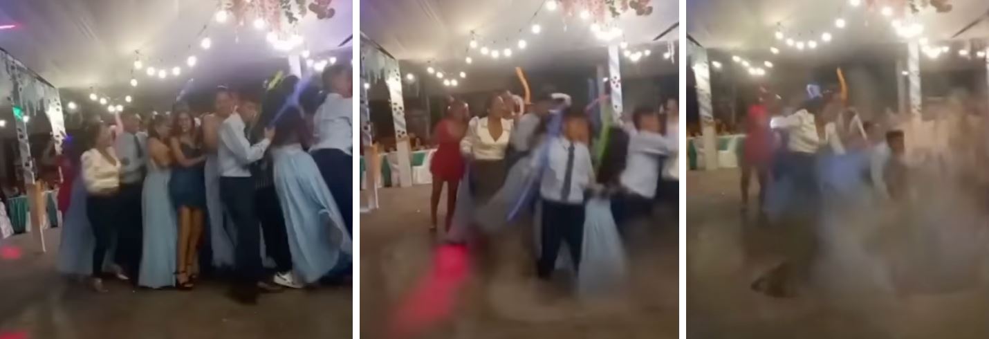 asyik leka menari, 25 remaja tiba-tiba di ‘telan’ lantai [video]