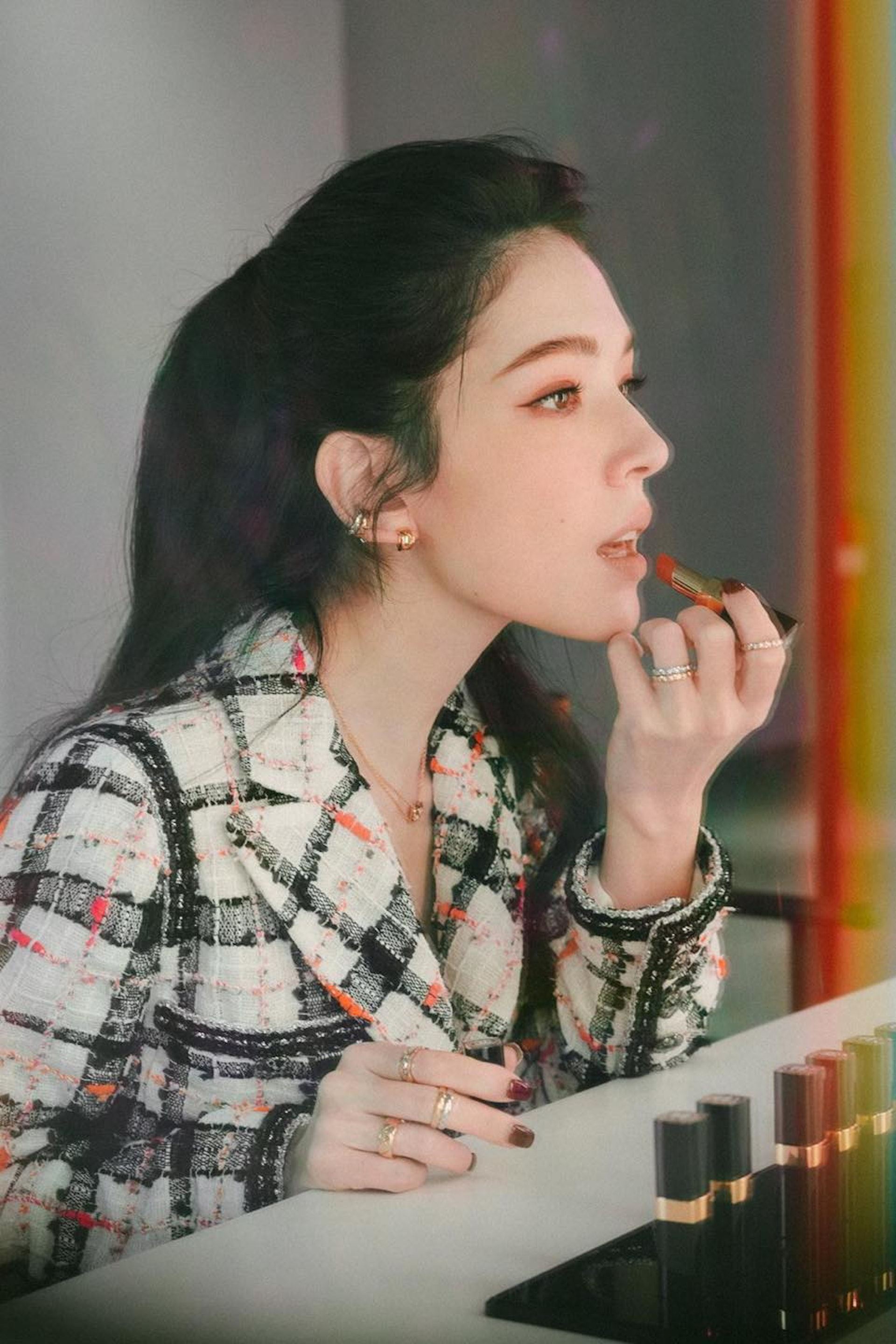 💄冻龄美女许玮甯的保养五大秘诀❗️喝薏仁水还有面膜很重要啊