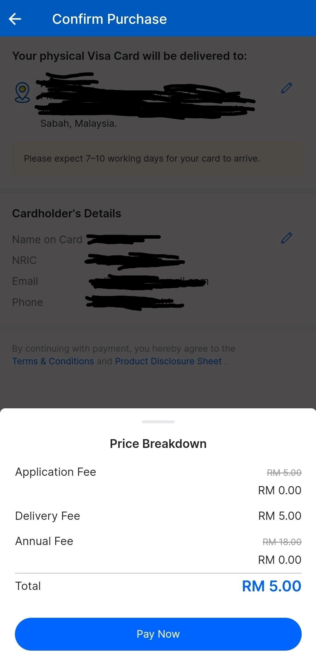 tng ewallet 即将推出首张visa卡！免申请费+年费！