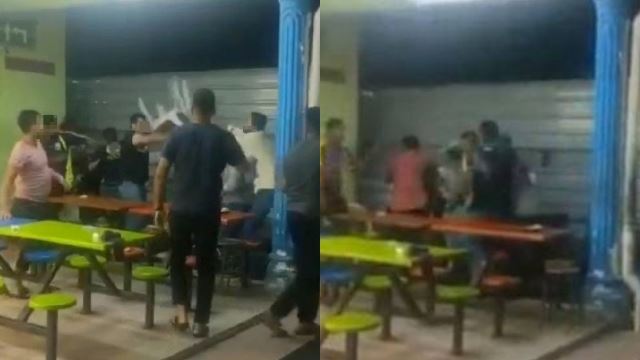 peniaga bergaduh berebut di medan renong, tak puas hati ‘curi’ pelanggan dan dendam lama