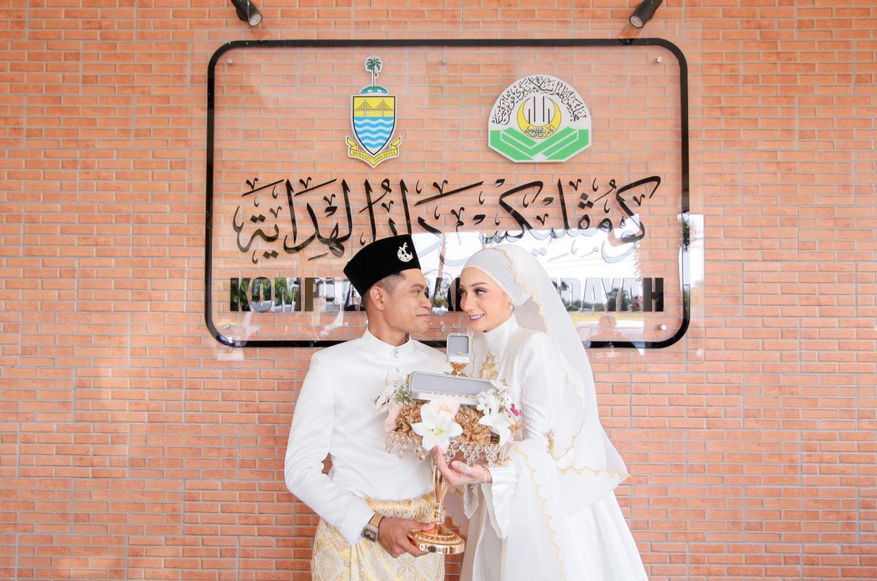 usop luah rasa syukur, selamat bergelar suami kepada nur fatihah