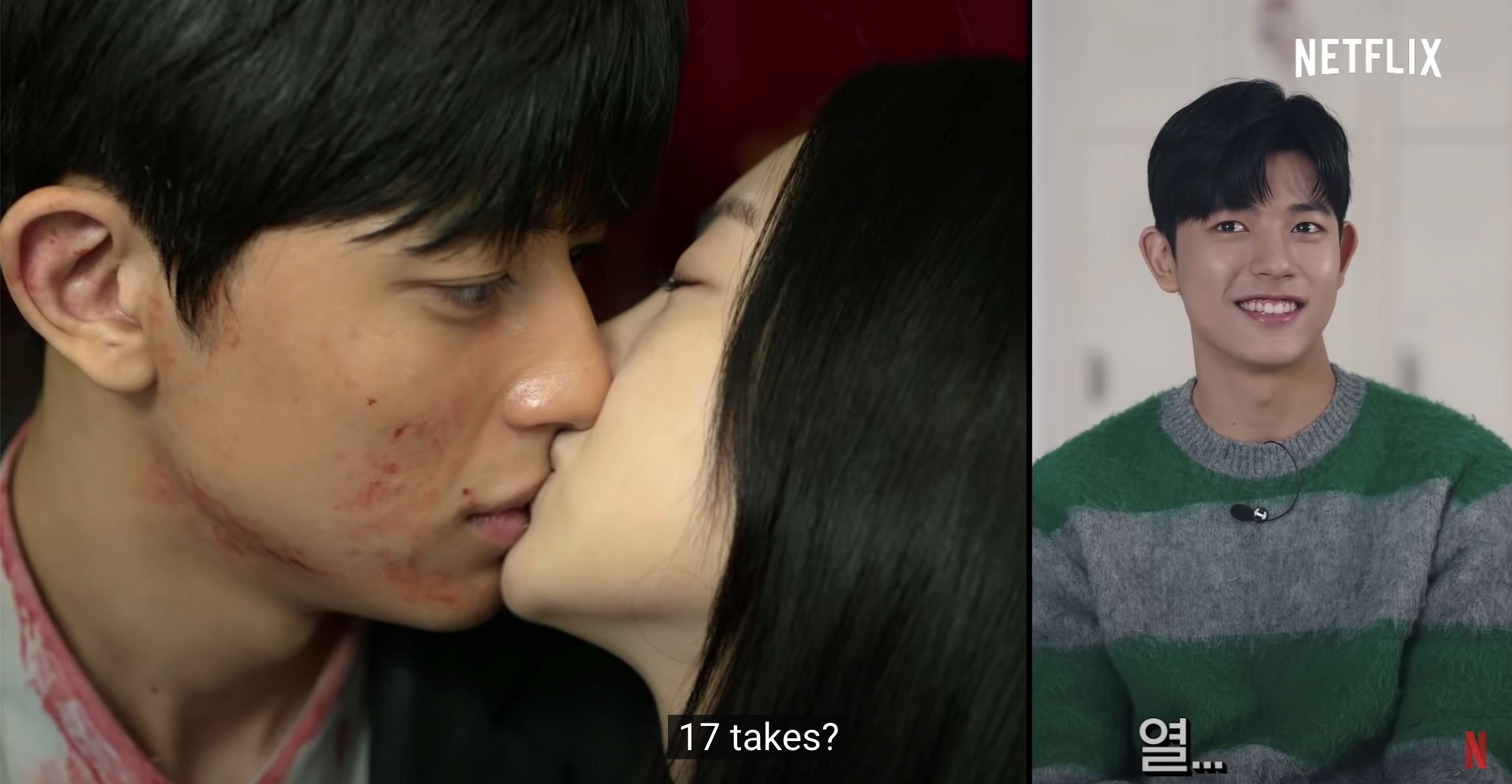 《僵尸校园》「很喜欢」亲最美丽班长❗️罗门共ng了17次😂